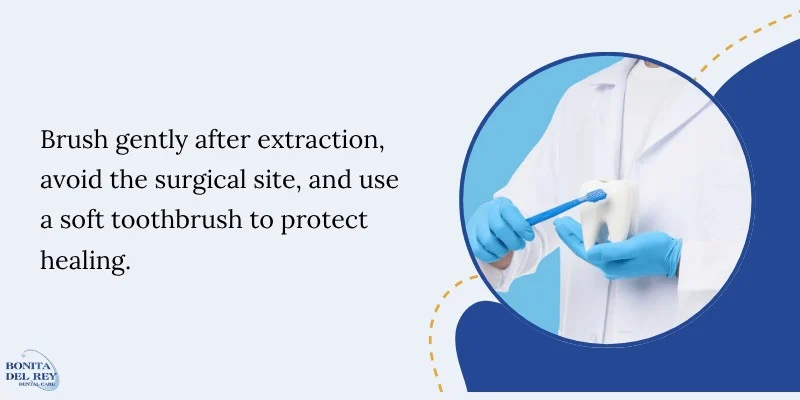 Safely Brushing and Flossing