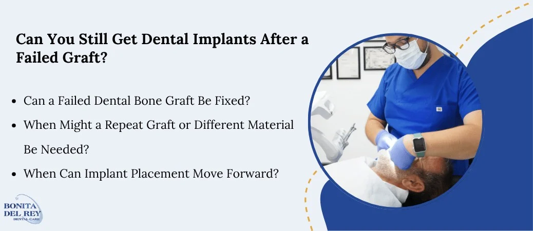 Treatment and Implant Options After a Failed Graft