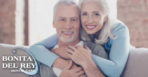 mature couple smiling